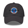 Dad cap met geborduurd MVC-Apollo '68-logo