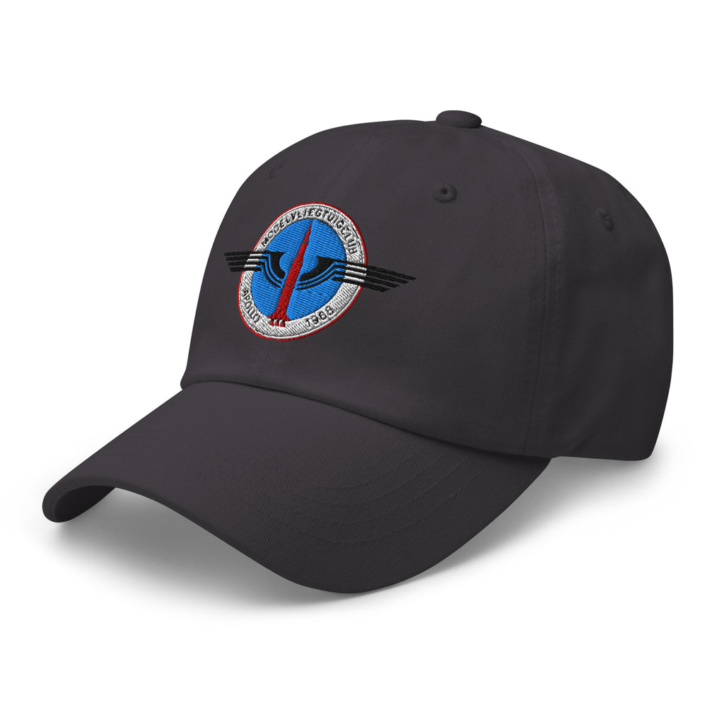 Dad cap met geborduurd MVC-Apollo '68-logo