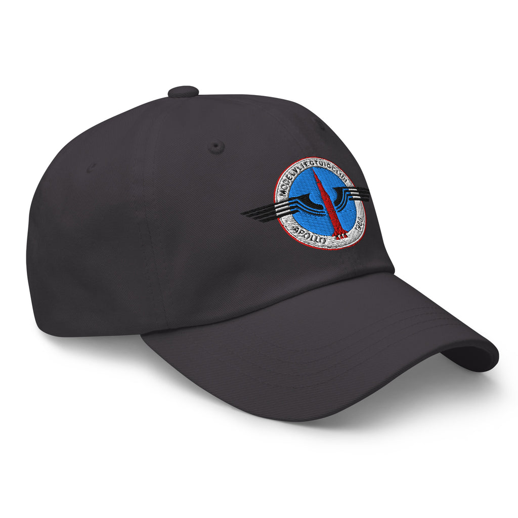 Dad cap met geborduurd MVC-Apollo '68-logo