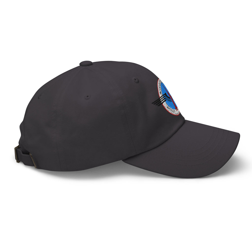 Dad cap met geborduurd MVC-Apollo '68-logo