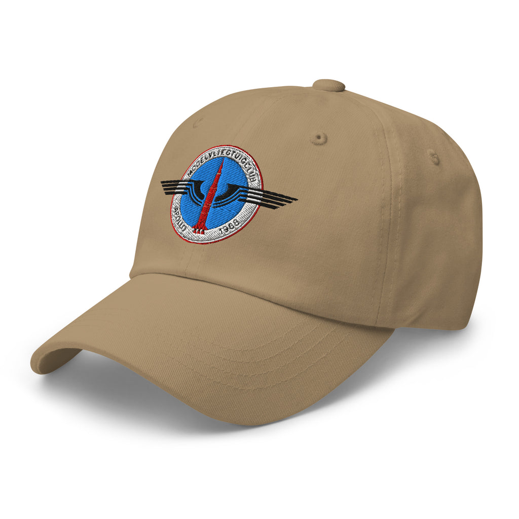 Dad cap met geborduurd MVC-Apollo '68-logo