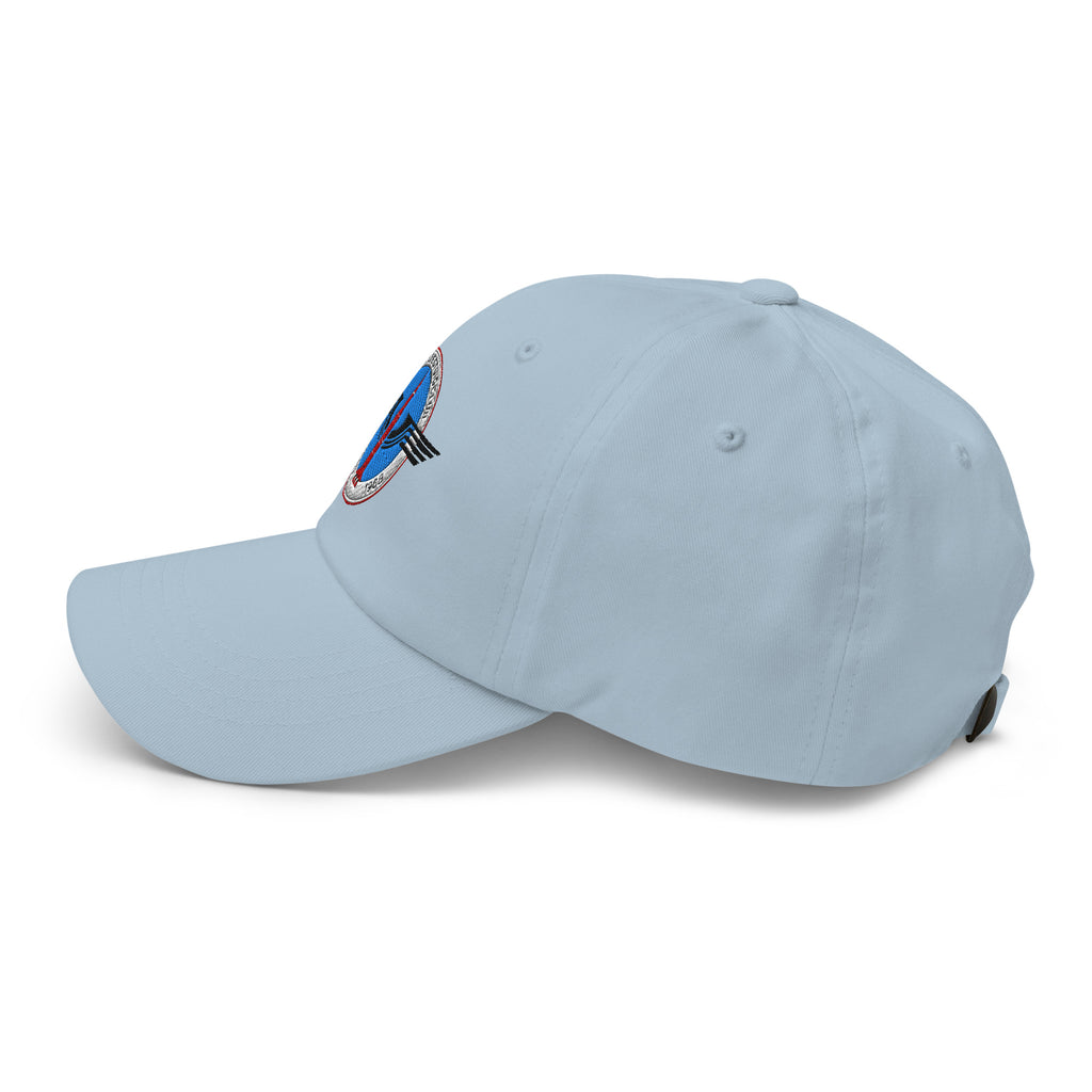 Dad cap met geborduurd MVC-Apollo '68-logo