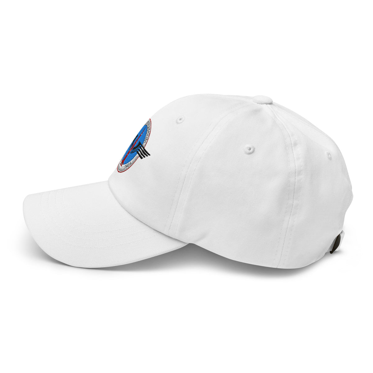 Dad cap met geborduurd MVC-Apollo '68-logo